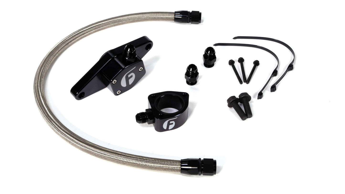 VP Coolant Bypass Kit (1998.5-2002) w/ Stainless Steel Braided Line