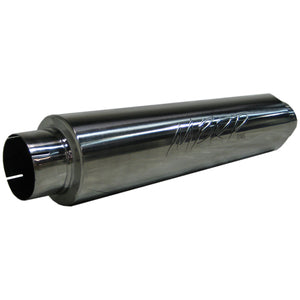 MBRP M91031 Stainless Muffler 4" Inlet /Outlet 24" Body 30" Overall - Universal