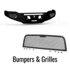 duramax 17-25 bumpers & grilles
