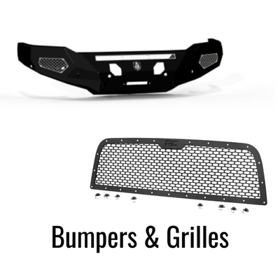 duramax 17-25 bumpers & grilles