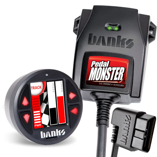 Banks 64312-C Power Pedal Monster Kit w/iDash SuperGauge - 07-19 Ram & 11-20 Ford