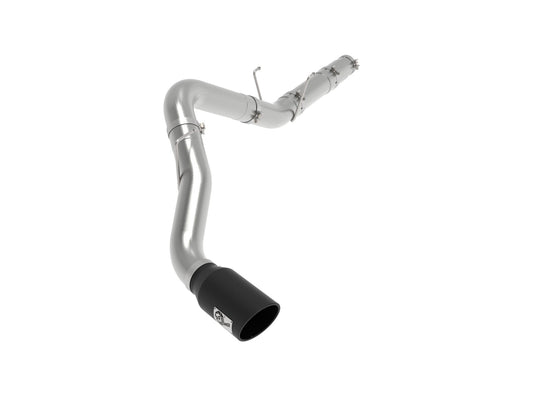 aFe 49-42078-B Large Bore-HD 5 IN 409 Stainless Steel DPF-Back Exhaust System 19-23 Cummins