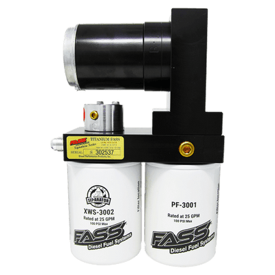 FASS TSD07165G Titanium Signature Series Diesel Fuel System 165GPH (16-18 PSI) 05-18 & 21-24 Cummins