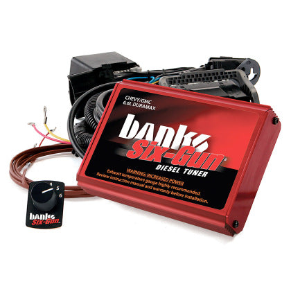 Banks Six-Gun Diesel Tuner w/ Switch 01-04 DURAMAX