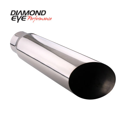 Diamond Eye 5618BAC Polished 5" Exhaust tip - Universal