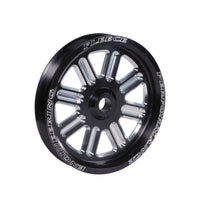 Cummins Dual Pump Spoke Pulley (for use with FPE dual pump bracket) Black