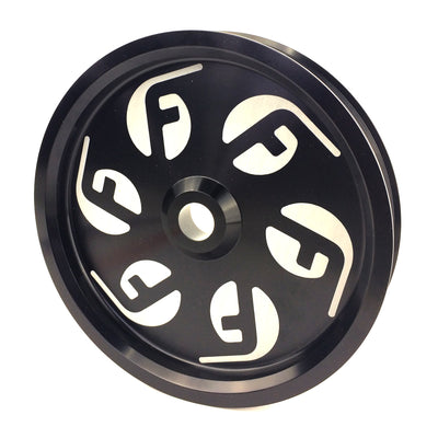 Cummins Dual Pump Pulley (for use with FPE dual pump bracket) Black