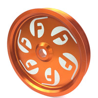 Cummins Dual Pump Pulley (for use with FPE dual pump bracket) Orange
