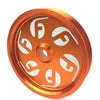 Cummins Dual Pump Pulley (for use with FPE dual pump bracket) Orange
