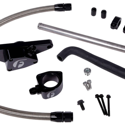 Cummins Coolant Bypass Kit (2003-2005 Auto Trans) w/ Stainless Steel Braided Line