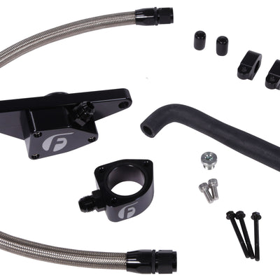 Cummins Coolant Bypass Kit (2006-2007 Auto Trans) w/ Stainless Steel Braided Line