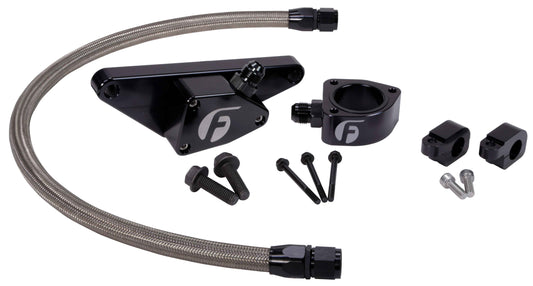 Cummins Coolant Bypass Kit (2003-2007 Manual Transmission) w/ Stainless Steel Braided Line