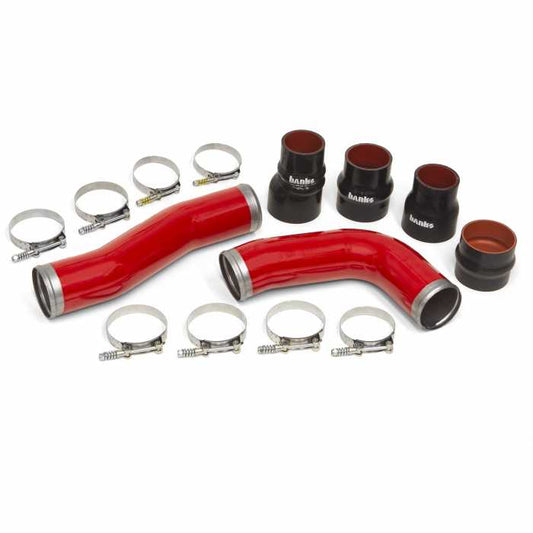 Banks Boost Tube Upgrade Kit Red powder-coated (Set) 10-12 cummins 6.7L