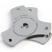 Fleece Low Profile Shock Mounts - 1994-2016 Dodge 2500 and 3500