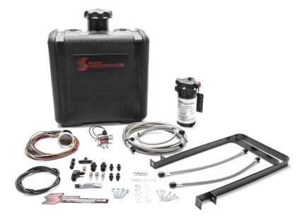 Snow performance SNO-410-BRD STAGE 2 BOOST COOLER™ WATER-METHANOL INJECTION KIT (STAINLESS STEEL BRAIDED LINE, AN FITTINGS) 07-17 Cummins