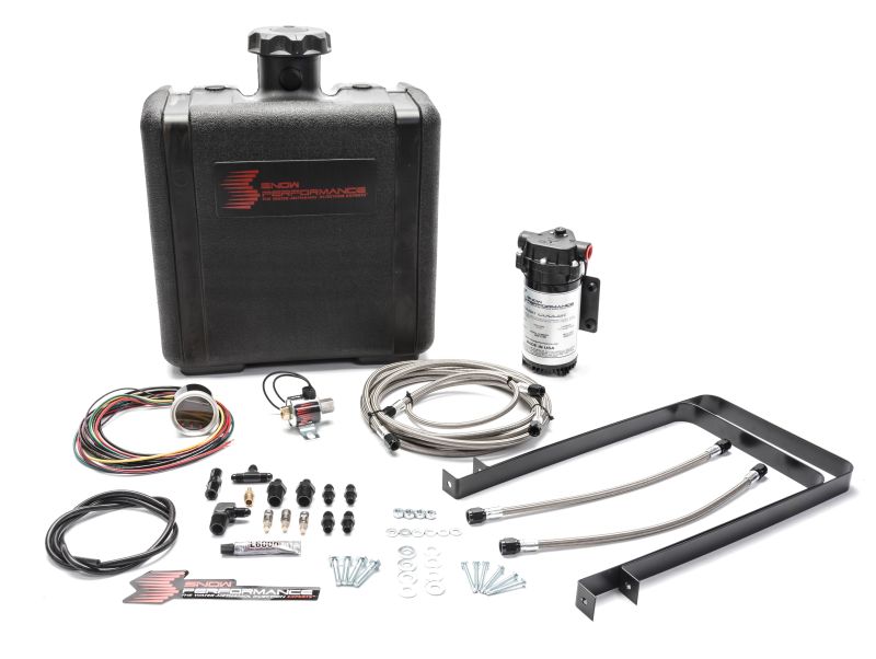 Snow Performance SNO-400-BRD STAGE 2 BOOST COOLER™ WATER-METHANOL INJECTION KIT (STAINLESS STEEL BRAIDED LINE, AN FITTINGS) 94.07 Cummins