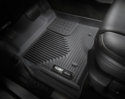 Husky Liners X-Act Contour Black Front Floor Liners Dodge 10-18 crew/mega cab