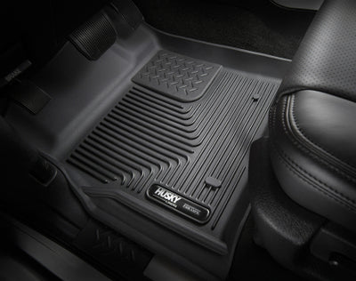 Husky Liners X-Act Contour Black Front Floor Liners Dodge 10-18 crew/mega cab