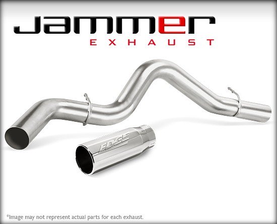 Edge Single Side Jammer Exhaust 15-16 Powerstroke